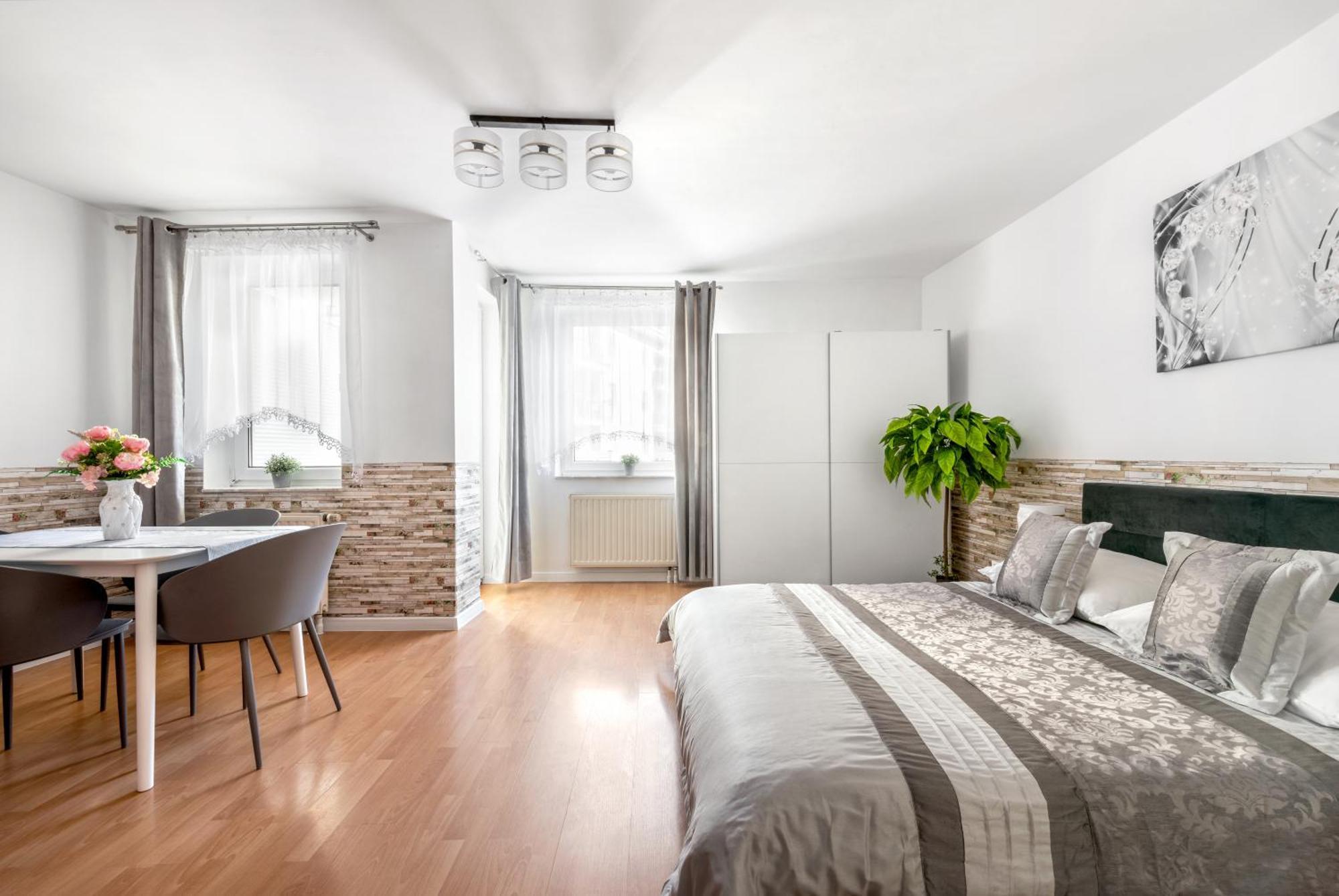 Apartament Diamond 35m2, 4 Osoby, Balkon, Free Parking Krakau