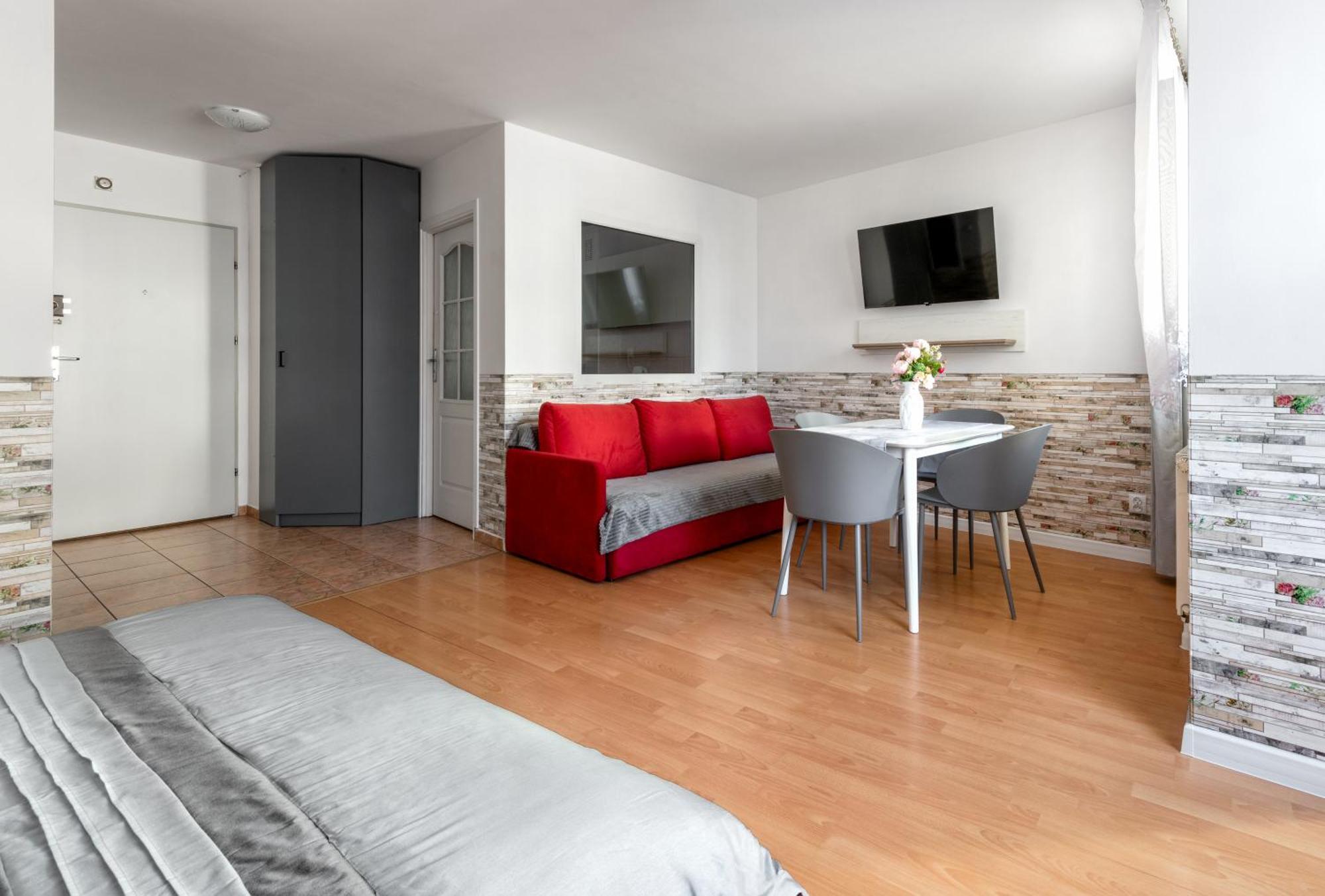 Apartament Diamond 35m2, 4 Osoby, Balkon, Free Parking Krakau