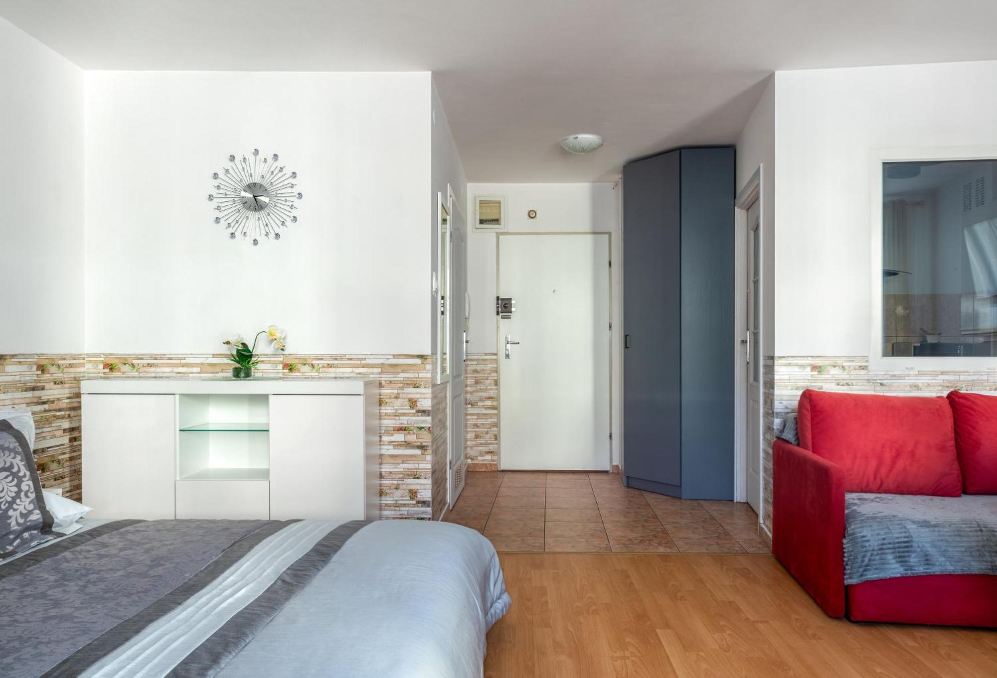 Appartement Apartament Diamond 35m2, 4 Osoby, Balkon, Free Parking Krakau